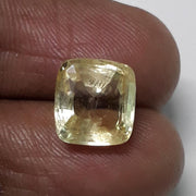 4.86/CT Natural Ceylonese Pukhraj with Govt Lab Certificate-YELSA9V